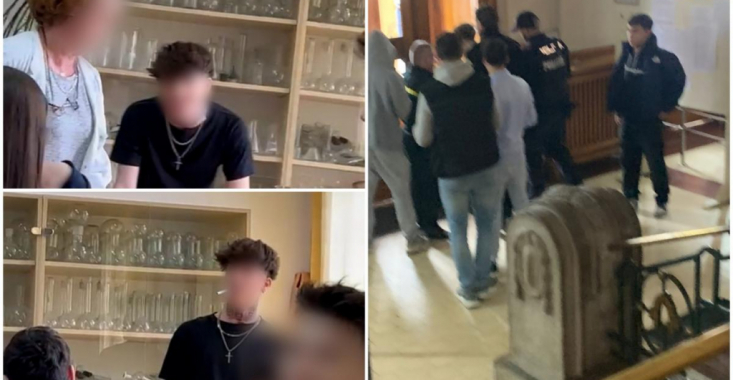  Un elev de clasa a VIII-a din Mureş şi-a bătut cu pumnii şi picioarele profesoara. Poliţia l-a imobilizat şi l-a dus la secţie. 